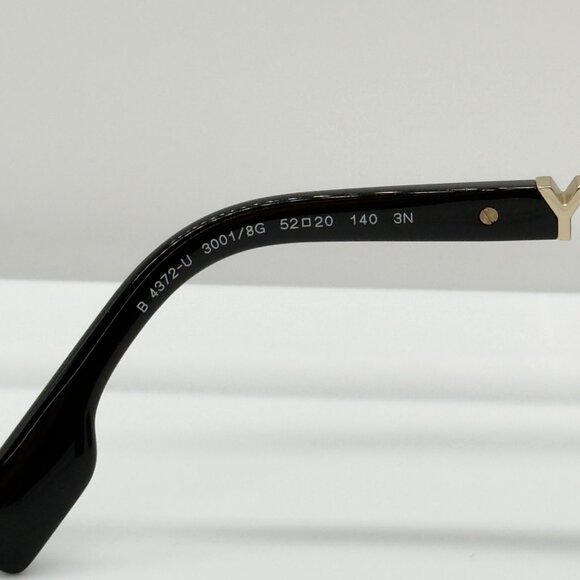 Burberry BE4372U 30018G Marianne Sunglasses Black Grey Gradient 52mm **READ** - Picture 11 of 14